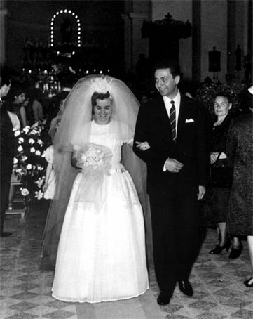 Silvio Grifeo e Letizia Geraci sposi nel 1963