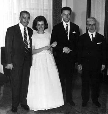 Giuseppe Grifeo, Letizia Geraci, Silvio Grifeo, Adelchi Attisani